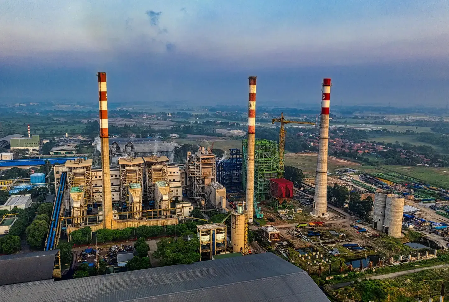 55 TPH EFB-fired boiler with tail-end multi-pass furnace at the Sahabat Biomass Power Plant, Malaysia