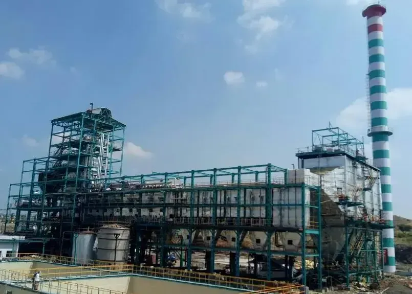 25 TPH multi-fuel boiler firing spent wash with bagasse at Sharayu Agro Industries, Satara
